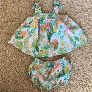 Infant blouse set